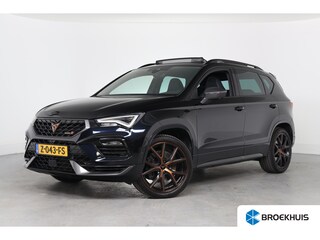 Cupra Ateca 2.0 TSI 4DRIVE Limited Edition | Dealer Onderhouden! | Open Dak | Memory Zetels | Leder | Beats | Cruise Adaptive | 360 Camera | Stoel/stuur Verwarming | Sfeerverlichting | Trekhaak wegkl. | Keyless | LED
