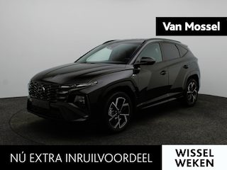 Hyundai Tucson 1.6 T-GDI HEV N Line | Stoel -en stuurverwarming + Verkoeling | Adaptieve Cruise | Climate Control | 360 Camera | Head Up Display |