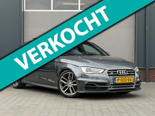 Audi A3 Sportback 2.0 TFSI/300pk S3 quattro S Line Plus|2015|3x S-line|Remus|Pano|Stoelverw.|Cruise|18" LMV