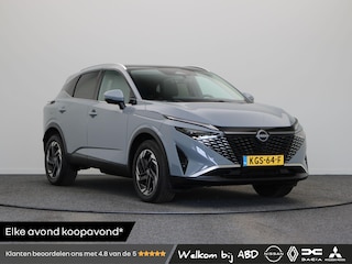 Nissan Qashqai 1.3 MHEV Xtronic N-Connecta | 1800Kg trekgewicht | Pilot Assist | Elektrische achterklep | Head-up Display | Stoel, stuur en voorruit verwarming  | Rondomzicht camera |