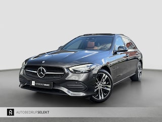 Mercedes-Benz C-klasse Estate 300 e | Pano | Trekhaak | Distronic | Head-up | 360-camera | Sfeerverlichting | Nightpakket | MBUX
