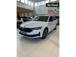 Skoda Octavia Combi 1.5 TSI MHEV Sportline Business 150 PK | Automaat | Stoelverwarming | Parkeersensoren | Adaptive Cruise Control | Camera | Virtual Cockpit | Navigatie | Lichtmetalen Velgen | Elektrische Achterklep | Keyless | LED
