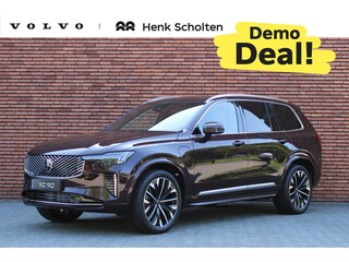 Volvo XC90 T8 Plug-in hybrid AWD Ultra Bright | Demo Deal | Luchtvering | Geventileerd leer met stoelkoeling | voorstoel(en) met massagefunctie | Google Navigatie | Head Up Display | Bowers & Wilkins audiosysteem | Standkachel | Stoelverwarming | 360° Parkeercamera | Extra getint glas