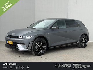 Hyundai Ioniq 5 N Line Edition Limited 84 kWh / SOH 100% / Afneembare trekhaak 1.600 kg / Camera / Navigatie / Stoel & Stuurwiel verwarming / Elektr. Stoelen / Elektr. Achterklep / Adaptieve Cruise / Clima / DAB / NAP /