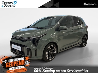 Kia Picanto 1.0 DPI GT-Line | Airco | Navi | Camera | LM Velgen | Leder | Stoelverwarming | Stuurverwarming | Schuifdak |