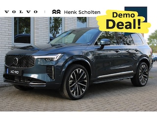 Volvo XC90 T8 Automaat Plug-in hybrid AWD Ultra Bright | Demo Deal | Nappa leder met ventilatie Charcoal | Bowers & Wilkins audio | Getint en gelamineerd glas | Luchtvering met FOUR-C | Google navigatie | Massage functie voorstoelen