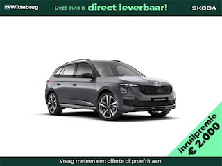 Skoda Kamiq 1.0 TSI Monte Carlo 18" lichtmetalen velgen / Travel assist / Navigatie pakket / Charging / €2000 inruilpremie