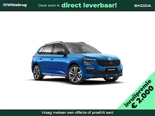 Skoda Kamiq 1.0 TSI Monte Carlo 18" lichtmetalen velgen / Travel assist / Navigatie pakket / Charging / €2000 inruilpremie