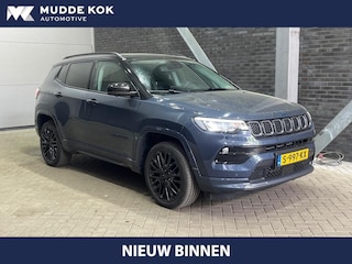 Jeep Compass 4xe 240 Plug-in Hybrid Electric S | Panoramadak | 360° Camera | Trekhaak | Stoel+Stuurverwarming | Alpine Audio