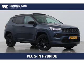 Jeep Compass 4xe 240 Plug-in Hybrid Electric S | Panoramadak | 360° Camera | Trekhaak | Stoel+Stuurverwarming | Alpine Audio
