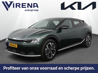 Kia EV6 Air 58 kWh - Adaptive Cruise - Climate Control - Stoel/Stuurverwarming - Trekhaak - Navigatie - Apple Carplay/Android Auto Fabrieksgarantie 11-2029 of 150.000 km