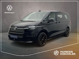 Volkswagen Multivan 1.4 TSI 218pk DSG eHybrid PHEV L2 Life | Lederen bekleding | 7-zits vis-a-vis incl. tafel | Elek. schuifdeuren en achterklep | Trekhaak | ACC | Navigatie |Camera | Keyless | Alarm