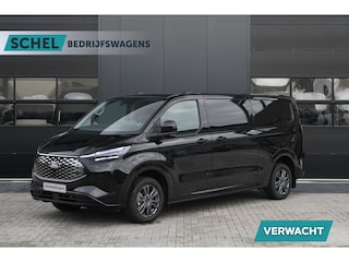Ford Transit Custom 340 L2H1 Limited 71 kWh 218pk | 2x Schuif | DDS LED | 360 Camera | B&O | ACC | Navi | Verwarmd stuurwiel | Elek trekhaak | AGR-stoel | Rijklaar