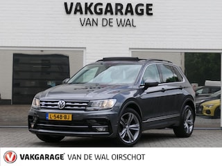 Volkswagen Tiguan 1.4 TSI 4Motion Highline Business R | Leder | Panoramadak | 360°-camera | Memory | Trekhaak | Elektrische achterklep | Apple-/Android Carplay | ACC | Stoelverwarming
