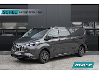 Ford Transit Custom 340 L2H1 Limited 71 kWh 218pk | 2x Schuif | DDS LED | 360 Camera | B&O | ACC | Navi | Verwarmd stuurwiel | Elek trekhaak | AGR-stoel | Rijklaar