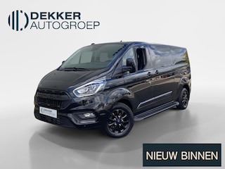 Ford Transit Custom 320 2.0 TDCI L2H1 130 pk Autom. Black Platinum Navigatie - Driver Assistance Pack - Dubbele schuifdeur -sidebars - Bijrijdersstoel - Trekhaak