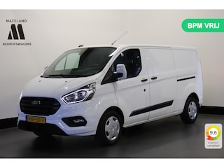 Ford Transit Custom 2.0 TDCI Automaat 2x Schuifdeur L2 EURO 6 - Airco - ACC - Trekhaak - € 16.900,- Excl.