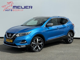 Nissan Qashqai 1.2 Tekna + Panoramadak | Leer | Clima | Navigatie | Cruise | Keyless | Camera | Stoelverwarming | Trekhaak !!