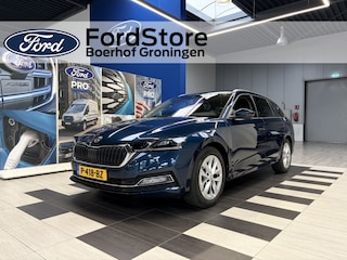Skoda Octavia Combi 1.0 e-TSI 111 pk Ambition | Camera | LED | Stoelverw. | 17" | Adapt. cruise | Keyless entry | Winterset