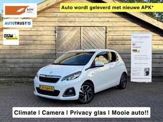 Peugeot 108 1.0 e-VTi Allure | Clima | Camera | Media scherm | Privacy glas | Lichtmetaal | NAP | Mooie auto!!!