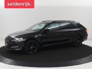 Skoda Superb 1.4 TSI iV Sportline | Stoelverwarming | Alcantara | Adaptive cruise | Camera | Carplay | Matrix LED | Stuurverwarming | Virtual Cockpit | Navigatie | Parkeerhulp | Sportstoelen | Sfeerverlichting | PHEV | Plug In