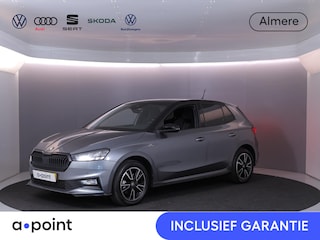 Skoda Fabia 1.0 TSI Monte Carlo 115 pk Automaat (DSG) | Verlengde garantie | Navigatie via App | Parkeersensoren | Achteruitrijcamera | Adaptieve cruise control | Stoelverwarming |