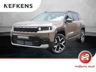 Jeep Compass First Edition 74 kWh | Pano Dak | LM Velgen Zwart dak | Donker getint glas | PDC V - A | Luxe Audio |