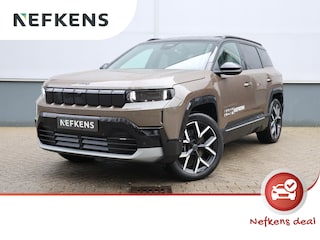 Jeep Compass First Edition 74 kWh | Pano Dak | LM Velgen Zwart dak | Donker getint glas | PDC V - A | Luxe Audio |