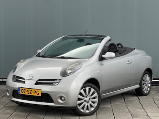 Nissan Micra C+C BWJ 2006 | 1.6 111PK Tekna Plus | CLIMA | LEDER/STOF | STOELVERW | RADIO/CD | LICHTMETAAL |