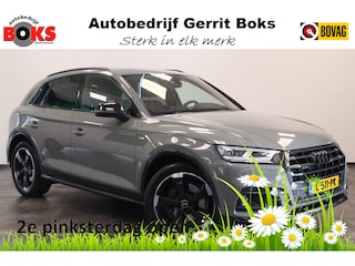 Audi Q5 2.0 TFSI quattro Sport S Line Black Edition QUANTUM GRIJS Head up Leder Panorama dak