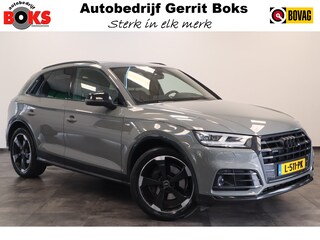 Audi Q5 2.0 TFSI quattro Sport S Line Black Edition QUANTUM GRIJS Head up Leder Panorama dak