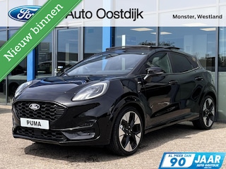 Ford Puma 1.0 EcoBoost Hybrid ST-Line X 155PK Automaat Afn. Trekhaak Panodak Winterpack Adaptieve Cruise 19" Velgen Camera B&O Keyless Matrix-LED Climate Privacy Glass *Full-Options*