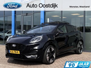 Ford Puma 1.0 EcoBoost Hybrid ST-Line X 155PK Automaat Afn. Trekhaak Panodak Winterpack Adaptieve Cruise 19" Velgen Camera B&O Keyless Matrix-LED Climate Privacy Glass *Full-Options*