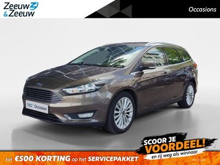 Ford Focus Wagon 1.0 Titanium | DEALERONDERHOUDEN | 12 MAANDEN GARANTIE | PARKEERSENSOREN | AIRCO | NAVIGATIE