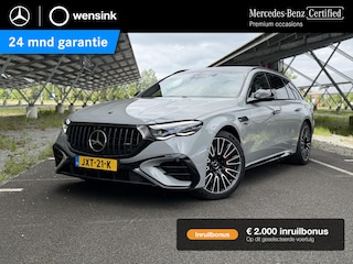 Mercedes-Benz Estate AMG 53 4MATIC+ | Night | AMG performance stoelen | AMG dynamic plus pakket | Panoramadak | Superscreen | Trekhaak | Premium plus | Burmester |