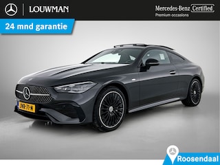 Mercedes-Benz CLE Coupé 300 e AMG Nightpakket Plug-In Hybride | Panoramadak | Rijassistentiepakket plus | Stuur en Stoelverwarming | Memory | Inclusief 24 maanden Mercedes-Benz Certified garantie voor Europa.