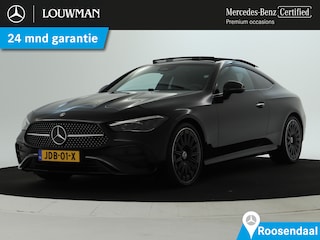 Mercedes-Benz CLE Coupé 200 AMG Nightpakket | Panoramadak | Stuur en Stoelverwarming | Dode Hoek Ass | Memory | CarPlay | Inclusief 24 maanden Mercedes-Benz Certified garantie voor Europa.