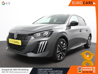 Peugeot 208 1.2 Hybrid 100PK Automaat Allure Navigatie Apple Carplay/Android Auto Airco Camera Parkeer sensoren Cruise Control Led Lichtmetalen Velgen
