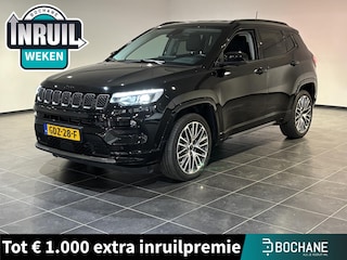 Jeep Compass 1.5T e-Hybrid Altitude Leer | Navigatie| Rond om zicht camera