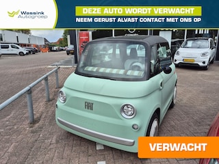 Fiat Topolino Verde Vita I 75KM Elektrisch bereik| 16+ ( Brommer Rijbewijs) | Panorama Dak | Led Verlichting I