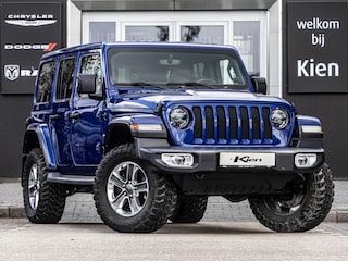 Jeep Wrangler 2.0T Sahara VAN | Grijs kenteken | LPG onderbouw | Navigatie | Lederen bekleding | Keyless entry |