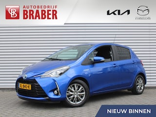 Toyota Yaris 1.5 Hybrid Dynamic | Trekhaak | Navi | Camera | Cruise | Automaat | 15" LM | Keyless | Zeer nette auto |