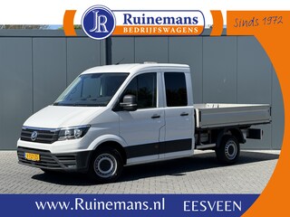 Volkswagen Crafter 2.0 TDI 102 PK / PICK UP / 1e EIG. / TREKHAAK / AIRCO / OPEN LAADBAK / 2.500 KG AHG / 3-ZITS / APPLE CARPLAY