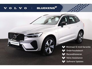 Volvo XC60 T6 Recharge AWD Plus Dark - Panorama/schuifdak - IntelliSafe Assist & Surround - 360º Camera - Verwarmde voorstoelen, stuur & achterbank - Parkeersensoren voor & achter - Elektr. bedienb. voorstoelen met geheugen - Draadloze tel. lader - Inklapbare trekhaak - 19' LMV