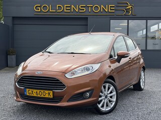 Ford Fiesta 1.0 EcoBoost Titanium 2e Eigenaar,Navi,102pk,5 Deurs,Lm velgen,Clima,Cruise,Pdc,N.A.P,D-riem vv in 2025,Apk tot 09-2026