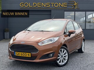 Ford Fiesta 1.0 EcoBoost Titanium 2e Eigenaar,Navi,102pk,5 Deurs,Lm velgen,Clima,Cruise,Pdc,N.A.P,D-riem vv in 2025,Apk tot 09-2026