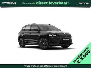 Skoda Karoq 1.5 TSI ACT Sportline Ultimate / Interieur 'Sportline Lounge', sportstoelen/ Virtual Pedal/  SKODA Sound System