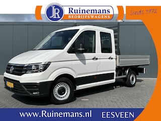 Volkswagen Crafter 35 2.0 TDI 141 PK / 1e EIG. / PICK UP / DUBBELE CABINE / 3 TONS TREKHAAK / 7 PERSOONS / AIRCO / CRUISE