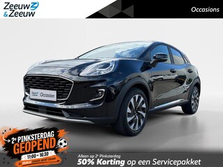 Ford Puma 1.0 EcoBoost Hybrid Titanium | Winter pack | Parkeersensor achter | Navigatie | Apple carplay & Android auto | Draadloos opladen mobiel | Cruise control | Privacy glas |