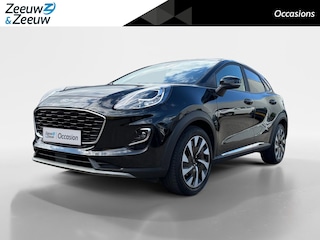 Ford Puma 1.0 EcoBoost Hybrid Titanium | Winter pack | Parkeersensor achter | Navigatie | Apple carplay & Android auto | Draadloos opladen mobiel | Cruise control | Privacy glas |
